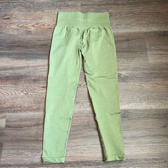 NVGTN Olive Green Leggings - Picture 2 of 5